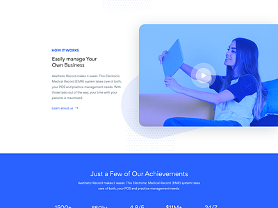 Aestheticrecord illustration landingpage mobile ui ui ux web web design webdesign