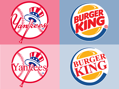 The Boring World of Times New Roman Pt. 2 burger king logo design practice typography yankees