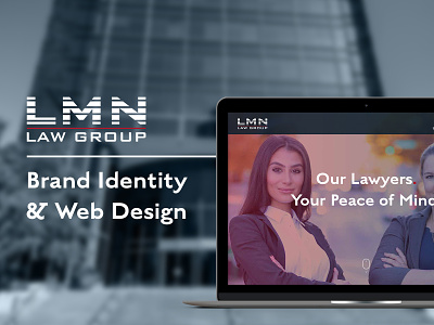 Law Firm Brand Identity & Web design logo web desgin