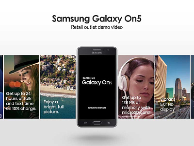 Samsung Galaxy On5 Interactive Video advertising android brand branding commercial galaxy marketing mobile phone samsung