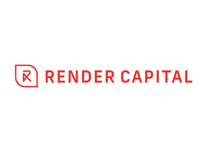 Render Capital Logo branding design icon logo