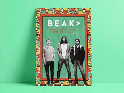Beak Poster band design poster poster challenge
