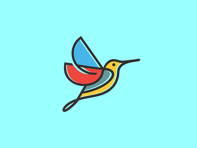Colibri monogram simple