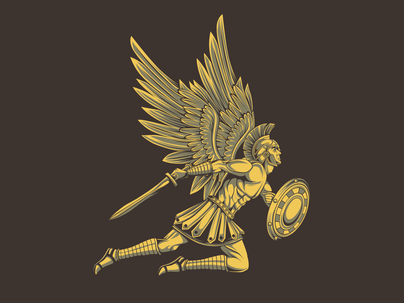 spartan warrior by poeroetts on Dribbble