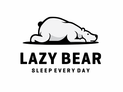 LAZY BEAR ^_^ animal bear crazy funny jungle lazy mamal sleep