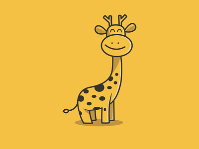 giraffe ^_^ animal children funny funny illustration giraffe mamal shop