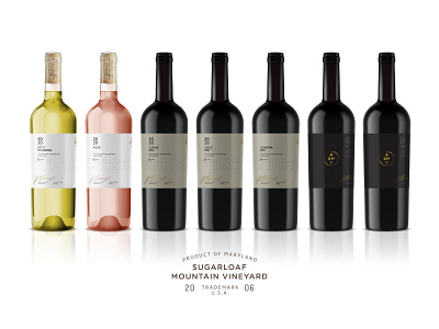 Sugarloaf Mountain Vineyard Packaging