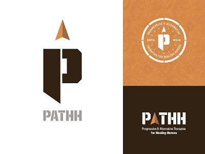PATHH Identity compass heal healing heroes identity logo path road warriors wounded