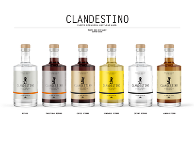 Puerto Rico Distillery Product Family