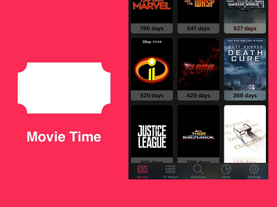 Movie Time - iOS app app ios movies