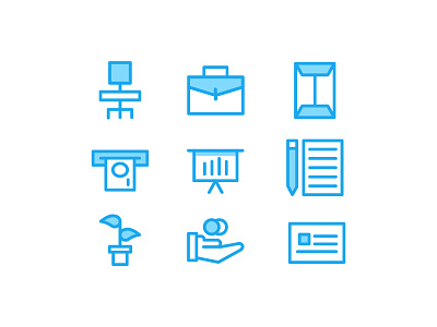 Business Icon icon icon design ui