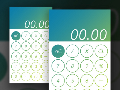 Daily UI #4 - Calculator app app design check out daily ui design mobile ui ux web web design website