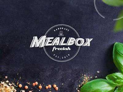 Mealbox logo branding logo typography