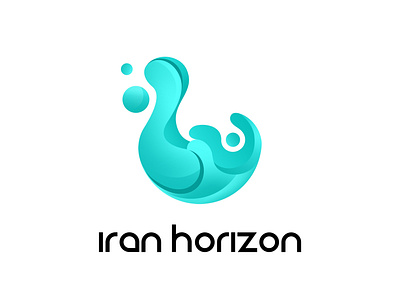 Iranhorizon Logo branding design icon illustration logo logotype vector