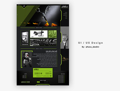 UI UX DESIGN for Advertising company website