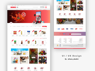 Ui/ Ux Design for an Online shop