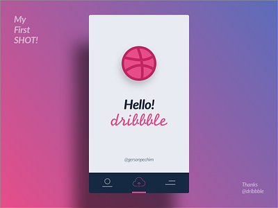 Hello Dribbble!