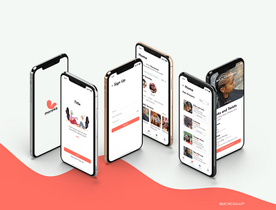 Morewa App app branding design ui ux