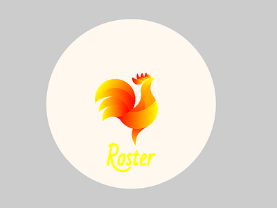 Roster Logo For Restaurant graphics design illustration inkscape logo vector