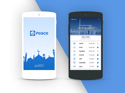 Peace App 2018 android app app store icon azan branding identity icon logo peace ramadan