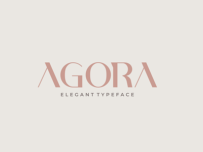 agora awesome branding clean icon identity logo logos mark modern monogram sans serif sans serif font simple typeface typography