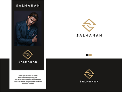 Salmanan branding clean design icon illustration logo logos luxury mark modern simple ui