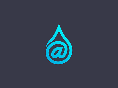 atwater logo brand clean dropwater icon idantity logo logos mark modern simple water