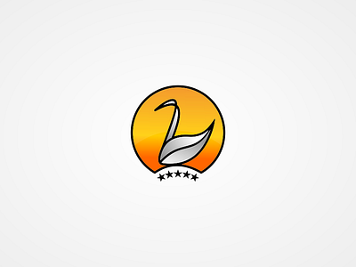 goose brand butterfly clean goose icon idantity logo logos mark modern simple