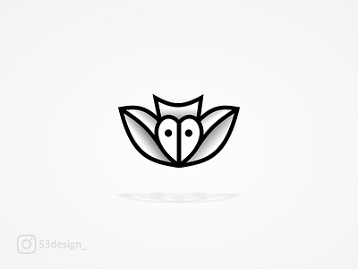 owline awesome branding clean identity inspiration logo logos modern monogram owl simple