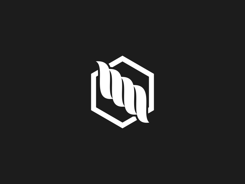 nm monogram by vrozdesigns on Dribbble