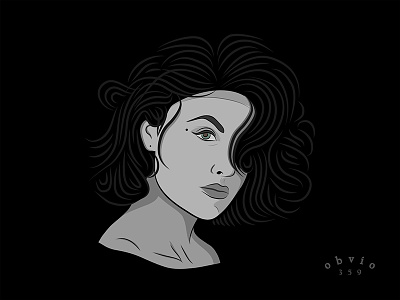 Audrey Horne (Sherilyn Fenn) character illustration movie portret twin peaks