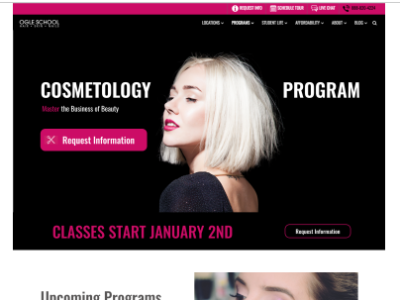 Cosmetology Redesign ab testing brand design cosmetology figma keywords layout logo photoshop seo typography uxui design web design