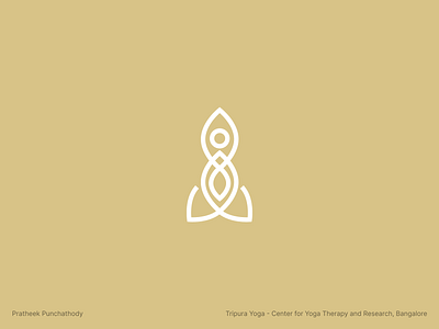 Tripura yoga - Logo Design adobe animation art branding branding design design changes design process figma graphic design graphics illustrator logo logo inspiration logo making motion graphics vector art