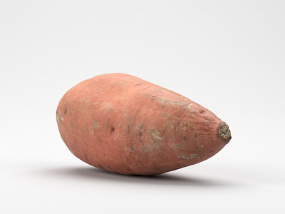 Sweet Potato #1 3d cgart cgi delicious food foodrender model photorealistic potatoe product render vegetable