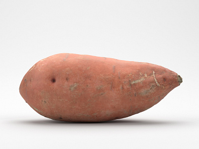 Sweet Potato #1 3d cgart cgi delicious food foodrender model photorealistic potatoe product render vegetable