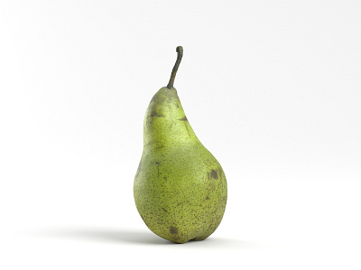 Pear #1 3d cgart cgi delicious food foodrender fruit model pear photorealistic product render