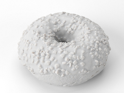 Donut #1 3d cg cgi chocolate clay delicious donut food foodrender photorealistic product render
