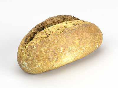 Small Bread #1 3d bakery bread cg cgi delicious food foodrender photorealistic product render vfx