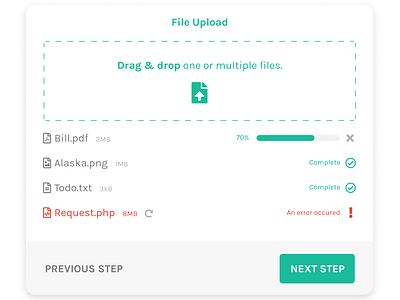 File Upload - DailyUI challenge 031