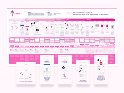 Detailed experience map