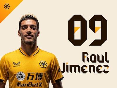 Wolves FC concept branding concept football club jimenez orange player profile soccer sports web design wolverhampton wanderers wolves wolves fc