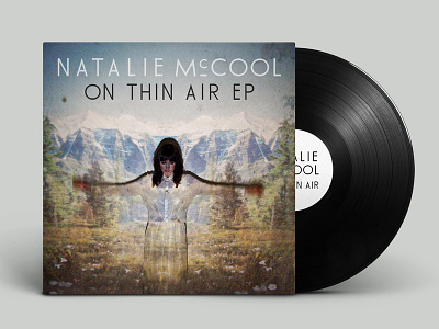 Natalie Mccool Thin Air Record art direction cover natalie mccool on thin air projection record