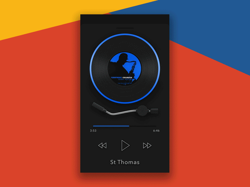 Record player by stfmnr on Dribbble