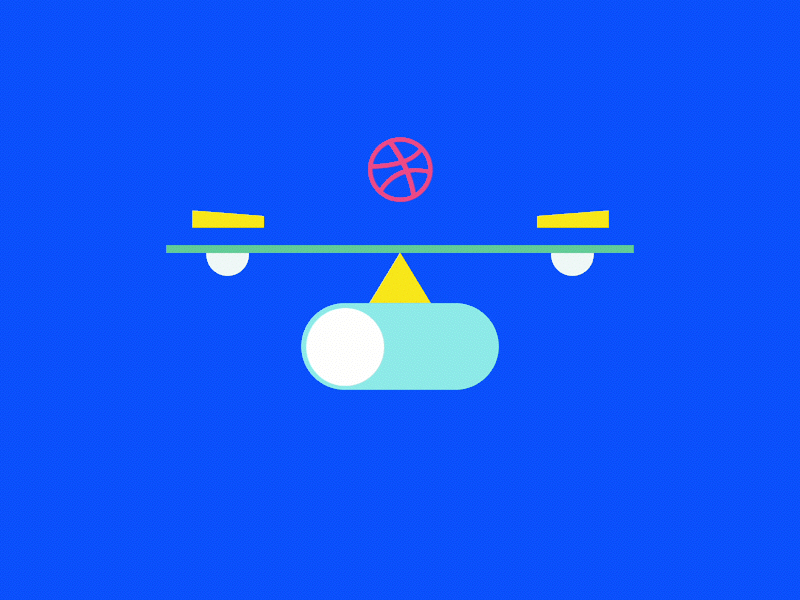 Hello Dribble_Rebounding the first shot graphic motion principle