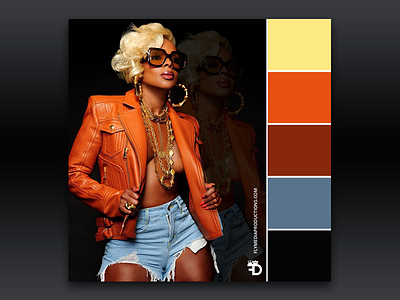 "Flossy" Color Palette branding color color palette editorial photography web