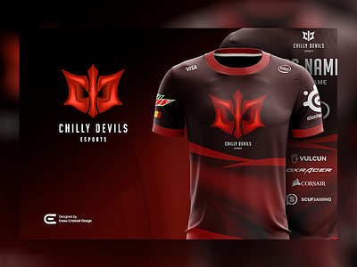 Chilly Devils - Visual Identity Design apparel design fortnite logo team