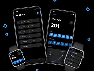 Get Sum - iOS WatchOS App - Available now!