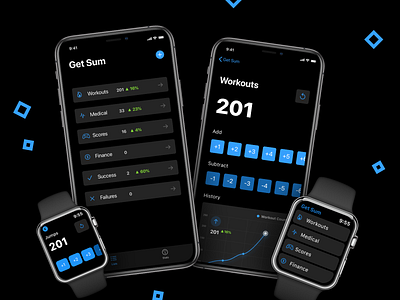 Get Sum - iOS WatchOS App - Available now!