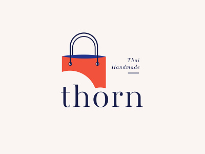 Thorn | Thai Handmade Bag branding illustration illustrator jirawat.kw logo