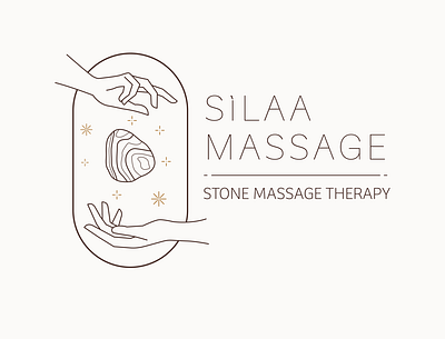Silaa Massage | Logo Design branding design jirawat.kw logo